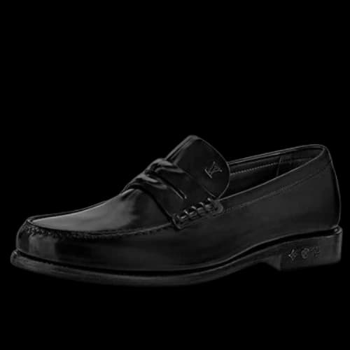 LOUIS VUITTON Louis Loafers 'Patent Black'