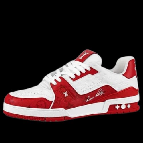 Louis Vuitton Trainer Low '#54 Mini Monogram - Red'