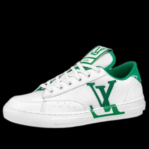 LOUIS VUITTON Charlie Sneakers 'White Green'
