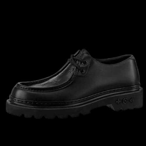 LOUIS VUITTON Major Loafers 'Black with Top Monogram'