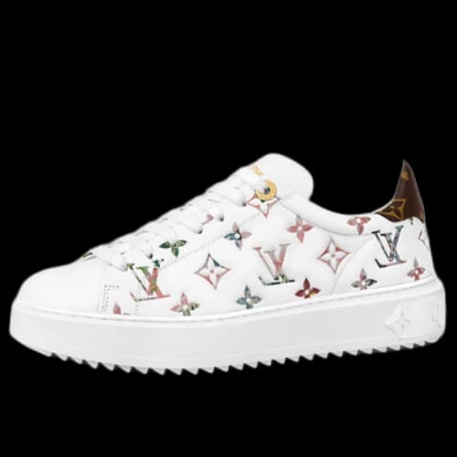 LOUIS VUITTON Time Out Sneakers 'Colorful Monogram' (Women's)