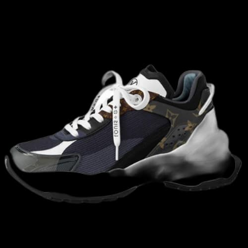 LOUIS VUITTON LV Run 55 Sneakers 'Black' (Women's)