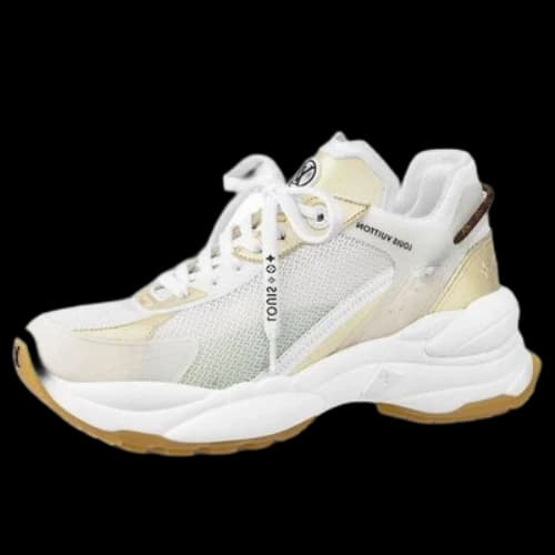 LOUIS VUITTON LV Run 55 Trainers 'White Gold' (Women's)