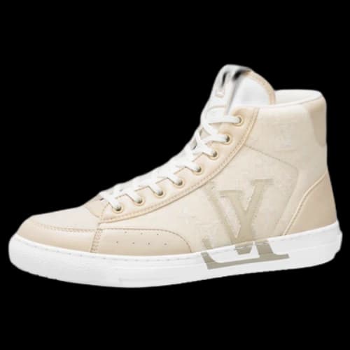 LOUIS VUITTON LV Charlie Ankle Sneakers 'Beige Monogram'