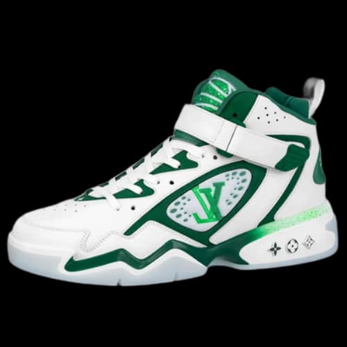 LOUIS VUITTON Trainer 2 Sneakers 'White Verdant Green'