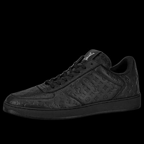 LOUIS VUITTON Rivoli Sneakers 'Black Mini Monogram'