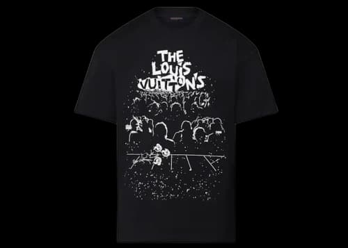 Louis Vuitton LV Concert Print T-shirt Black