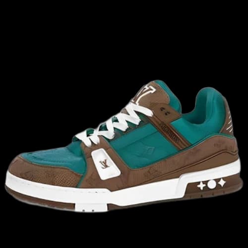 LOUIS VUITTON Trainers 'Brown Teal'
