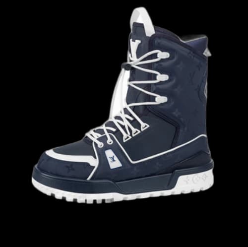 LOUIS VUITTON LV Trainer Snow Snow Boots 'Marine'