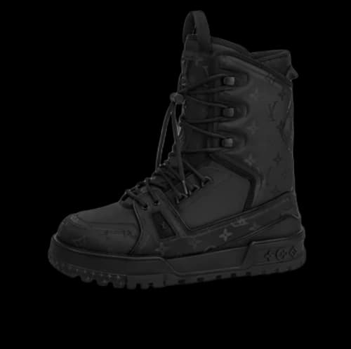 LOUIS VUITTON LV Trainer Snow Snow Boots 'Black'