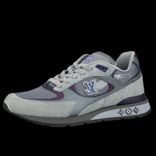 LOUIS VUITTON Run Away Sneakers 'Grey Purple'