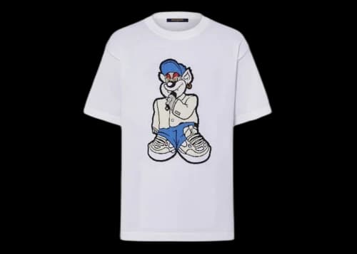 Louis Vuitton Graphic Short-Sleeved Knitwear Optical White