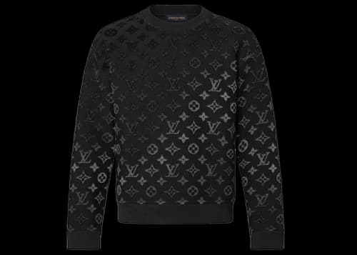 Louis Vuitton Gradient Monogram Fil Coupe Sweatshirt Multicolor