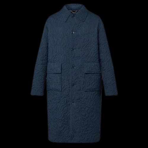 Louis Vuitton LV Graphic Light Padded Coat Total Eclipse
