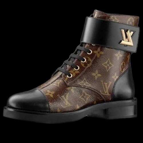 LOUIS VUITTON Wonderland Flat Ranger Boots 'Brown Monogram' (Women's)
