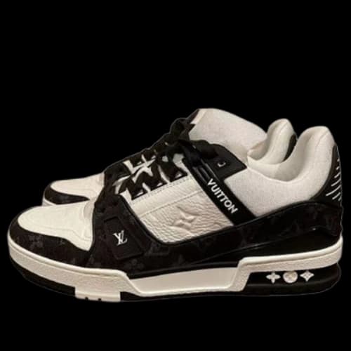 LOUIS VUITTON Paris Exclusive LV Trainers 'White Black'