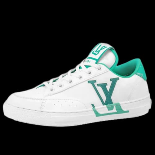 LOUIS VUITTON Charlie Sneakers 'White Teal' (Women's)