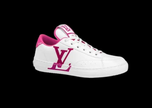 Louis Vuitton Charlie Sneakers White Fuchsia Pink (Women's)