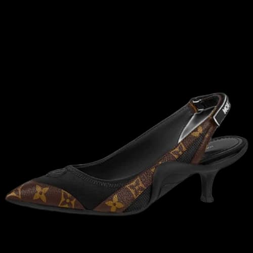 LOUIS VUITTON Archlight Slingback Pumps 'Brown Monogram' (Women's)