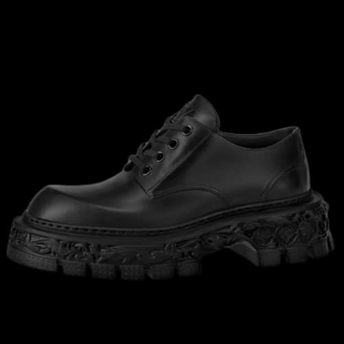 LOUIS VUITTON LV Baroque Derby Shoes 'Black'