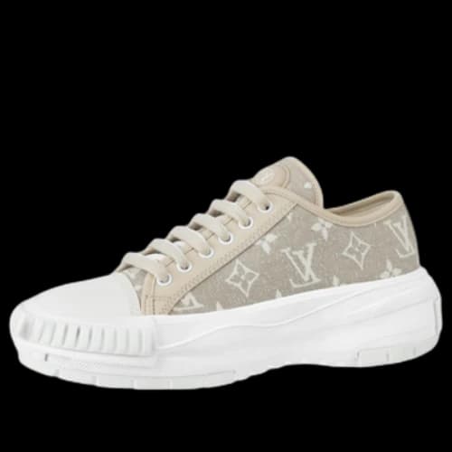 LOUIS VUITTON Squad Sneakers 'Beige Monogram' (Women's)