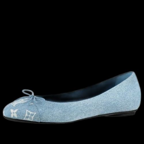 LOUIS VUITTON Pool Pillow Ballet Shoes 'Blue with Tip Monogram' (Women's)