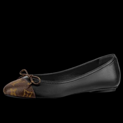 LOUIS VUITTON Popi Ballerina Shoes 'Black' (Women's)