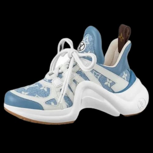 LOUIS VUITTON Archlight 1.0 Sneakers 'Denim Monogram' (Women's)