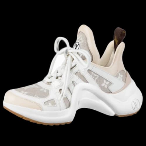 LOUIS VUITTON Archlight 1.0 Sneakers 'Beige Monogram' (Women's)