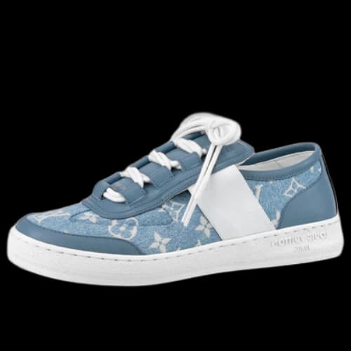 LOUIS VUITTON Lous Sneakers 'Denim Monogram' (Women's)
