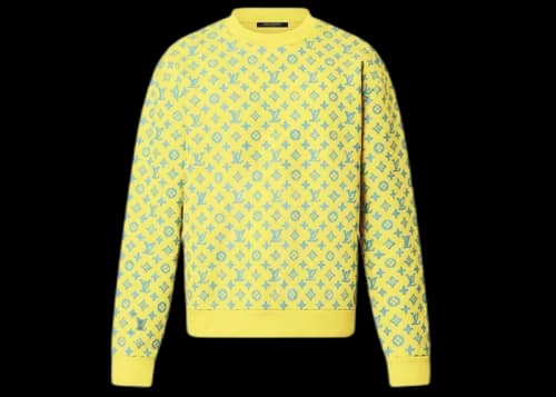 Louis Vuitton Monogram Rainbow Playground Graphic Sweatshirt Green/Yellow