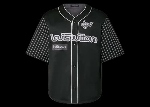 Louis Vuitton Baseball Shirt Black