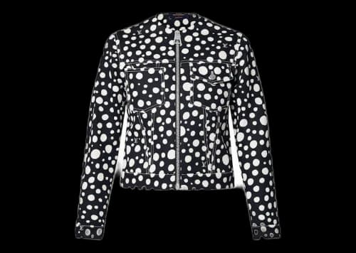 Louis Vuitton x Yayoi Kusama Infinity Dots Zip-Up Jacket Black/White