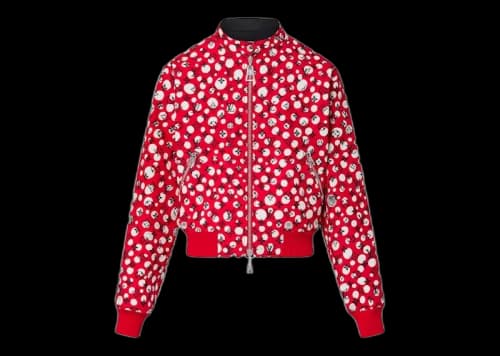 Louis Vuitton x Yayoi Kusama Reversible Infinity Dots Bomber Jacket Rouge Vif/Red/White