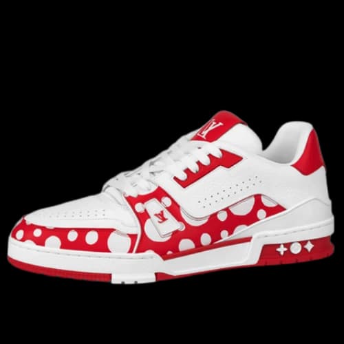LOUIS VUITTON x YAYOI KUSAMA Sneaker 'White Red'