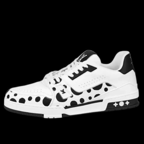 LOUIS VUITTON x YAYOI KUSAMA Sneaker 'White Black'