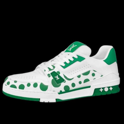 LOUIS VUITTON x YAYOI KUSAMA Sneaker 'White Green'