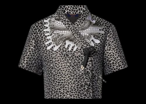 Louis Vuitton x Yayoi Kusama Psychedelic Flower Wrap Top Silver