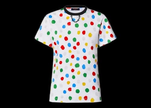Louis Vuitton x Yayoi Kusama Painted Dots T-Shirt White