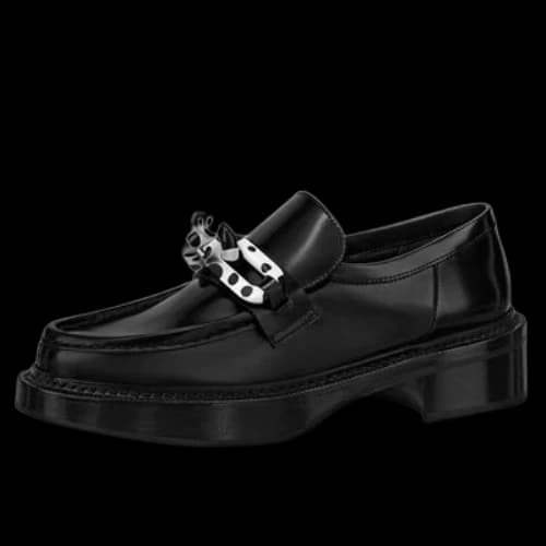 LOUIS VUITTON x YK Academy Loafers 'Black with White' (Women's)