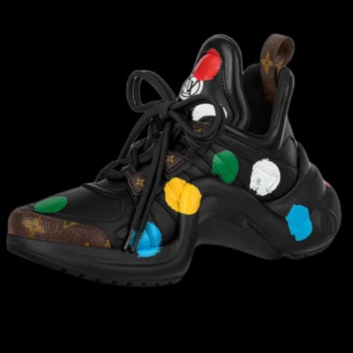 LOUIS VUITTON x YK Academy Archlight Sneakers 'Black with Colorful Dots' (Women's)