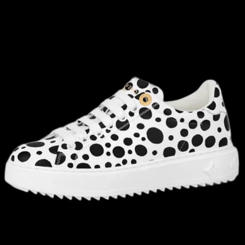 LOUIS VUITTON x YAYOI KUSAMA Sneaker 'White with Black Dots' (Women's)