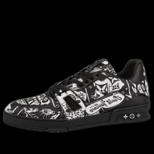 LOUIS VUITTON LV Trainer Sneakers 'Comic Black White'