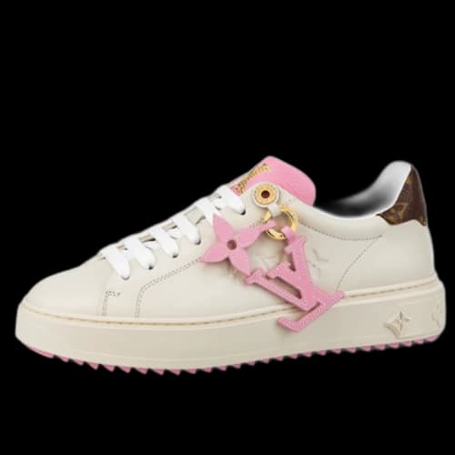 LOUIS VUITTON Time Out Sneakers 'Beige Pink' (Women's)