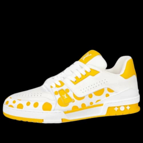 LOUIS VUITTON x YAYOI KUSAMA Sneaker 'White Yellow'