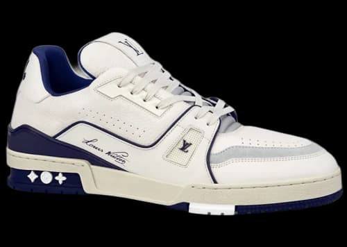 Louis Vuitton Trainer Marine White