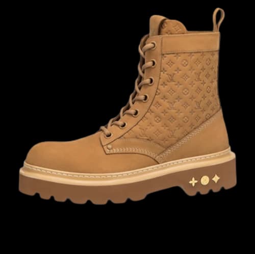 LOUIS VUITTON Ranger Ankle Boots 'Brown Monogram'