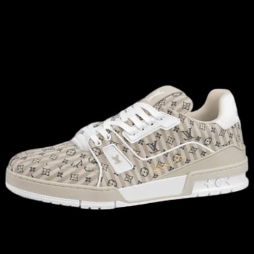 LOUIS VUITTON LV Trainer Sneakers 'Beige Monogram'