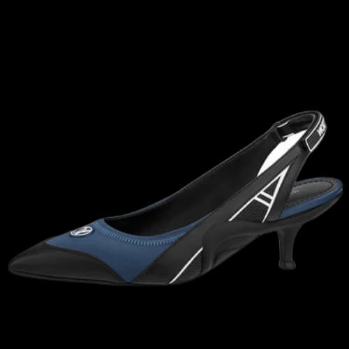 LOUIS VUITTON Archlight 1.0 Nautical Slingback Pumps 'Blue Black' (Women's)