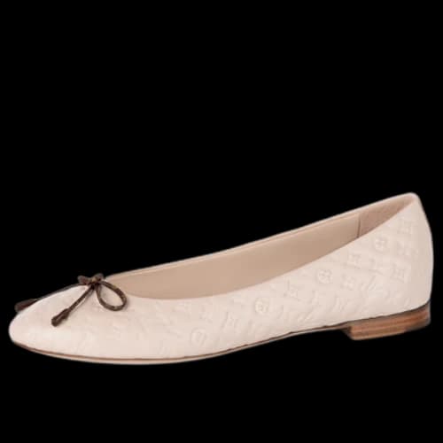 LOUIS VUITTON LV Nina Flat Ballerina Shoes 'Pink Monogram' (Women's)